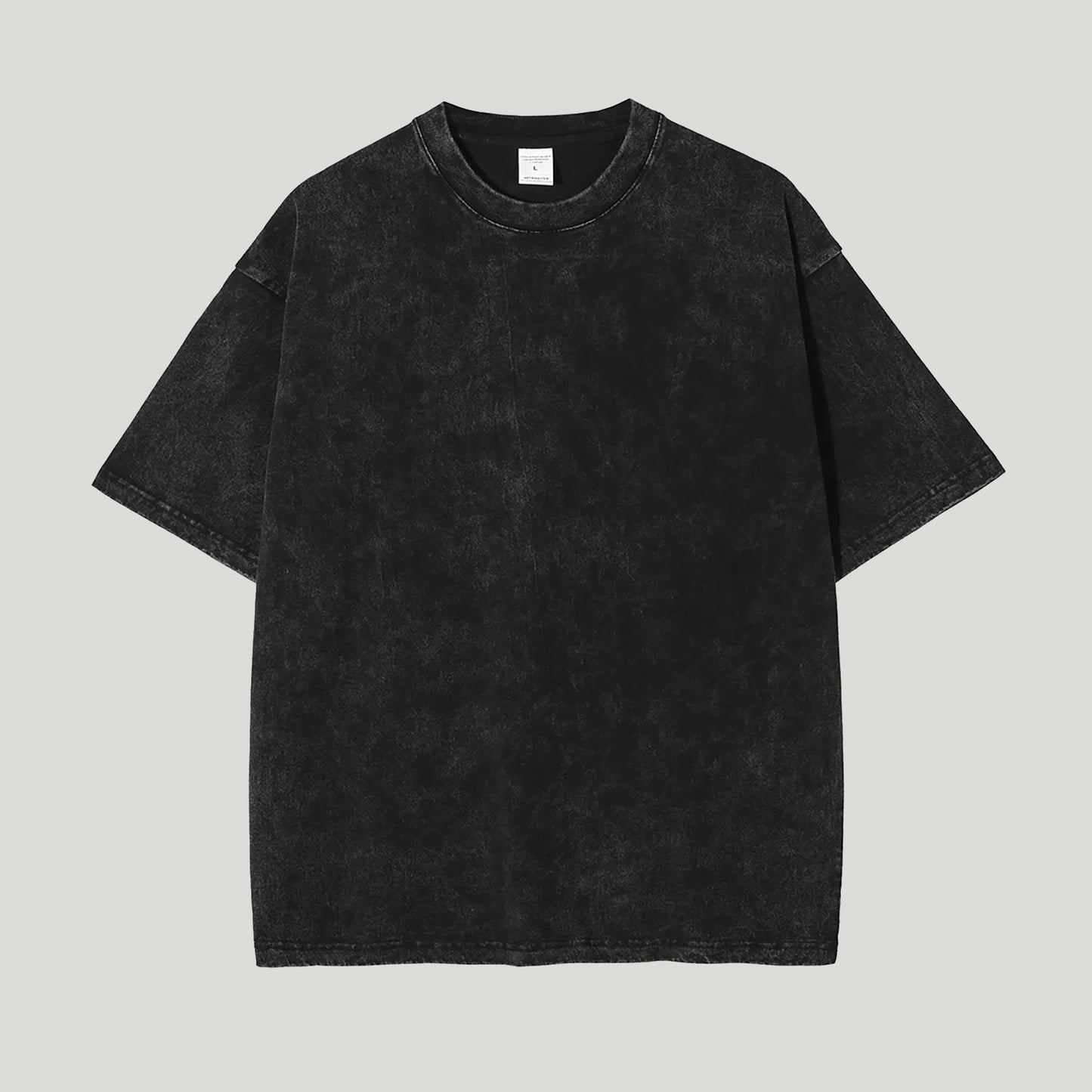Acid Wash Oversize T-Shirt - "I came to Rome when it was a city of stone and left it a city of marble."